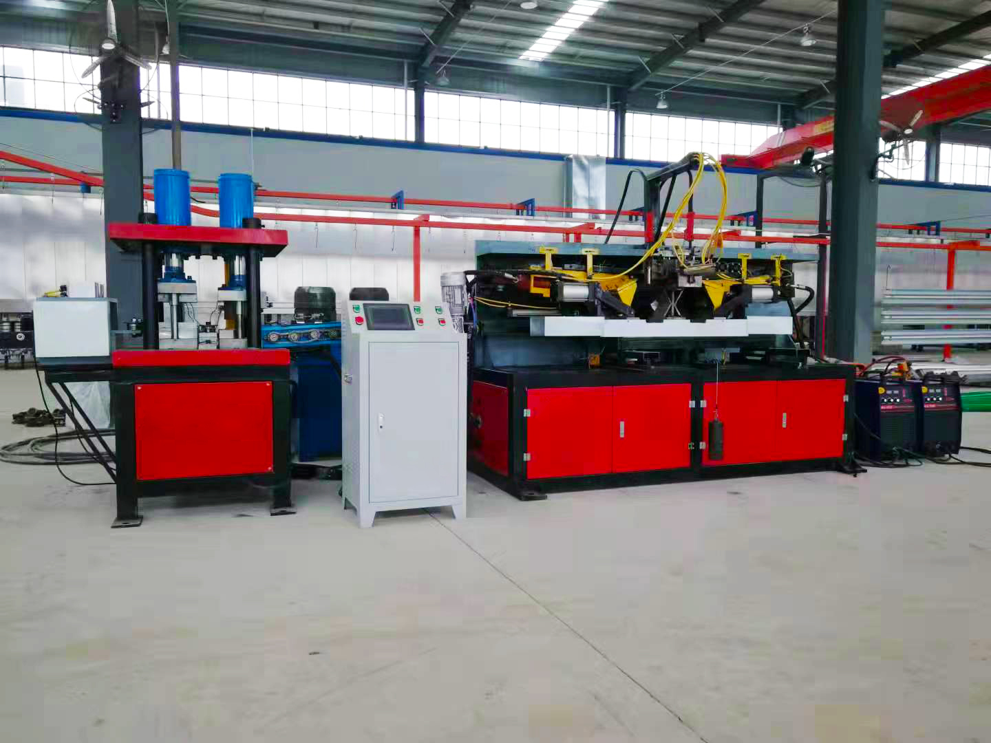 防阻塊生產(chǎn)流水線(xiàn)